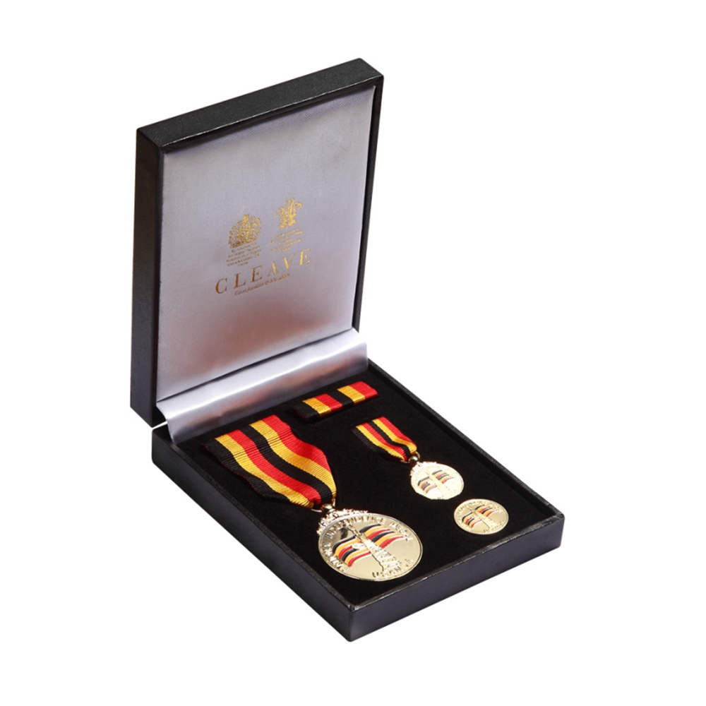 Manufacturer Custom Medalla Medallion Die Cast Metal Badge 3D Activity Medals And Awards Medal Of Honor With Ribbon