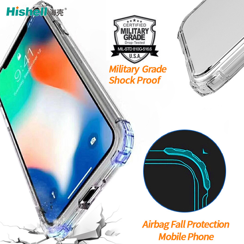 Premium Defender Transparent Clear Shockproof Mobile Cover Cell Phone Case For iPhone 6 7 8 Plus X Xr 11 12 13 14 Pro Max Mini