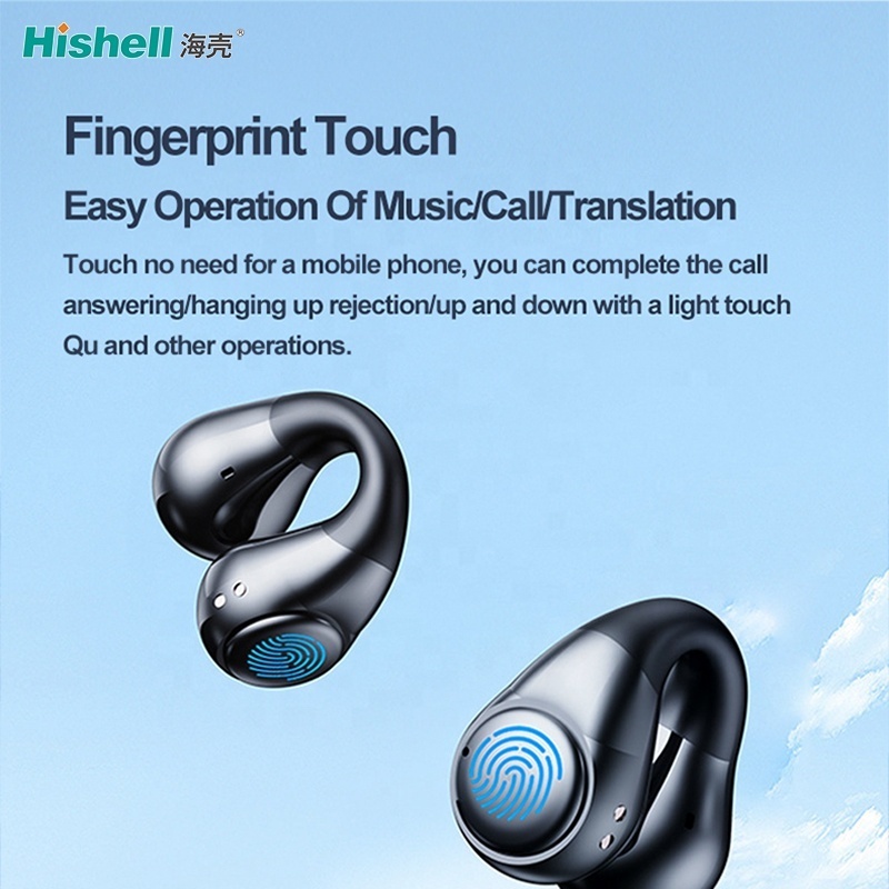 Earphone Wireless Headset Earbud Ear Support 144 Languages Translation Sports Headphones Voice Translator