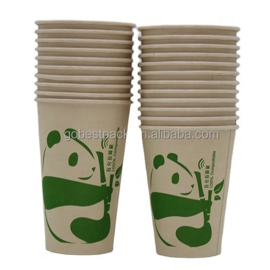 custom disposable cup lid paper 6 8 910 12 16 20 22ounces cardboard  paper coffee cups biodegradable cup holder