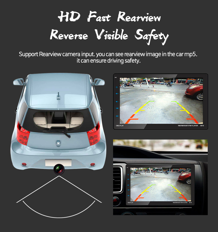 Gobetter Universal 9 Inch 170*96mm Support Handsfree Mirror Link Car Dvd Player