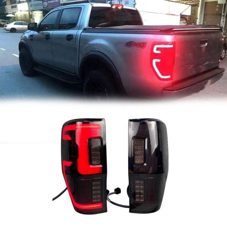 Gobison High quality wholesale pickup raptor accessories auto lighting systems Car Led Tail Lamp taillight for FORD ranger