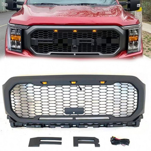 Gobison 2021 Accessories Offroad Pickup 4x4 Truck Front Bumper Grille for 2021 ford f150