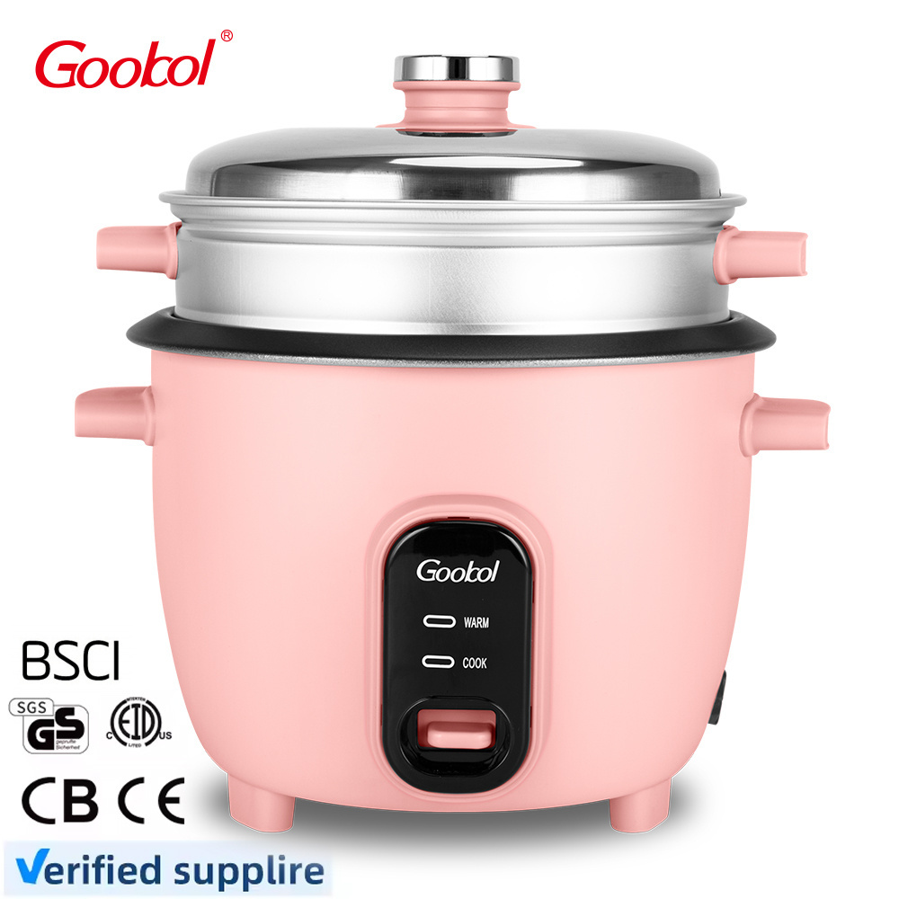 1.8l White Color Kitchen Nonstick Cooking Pot Steamer Electric Rice Cooker