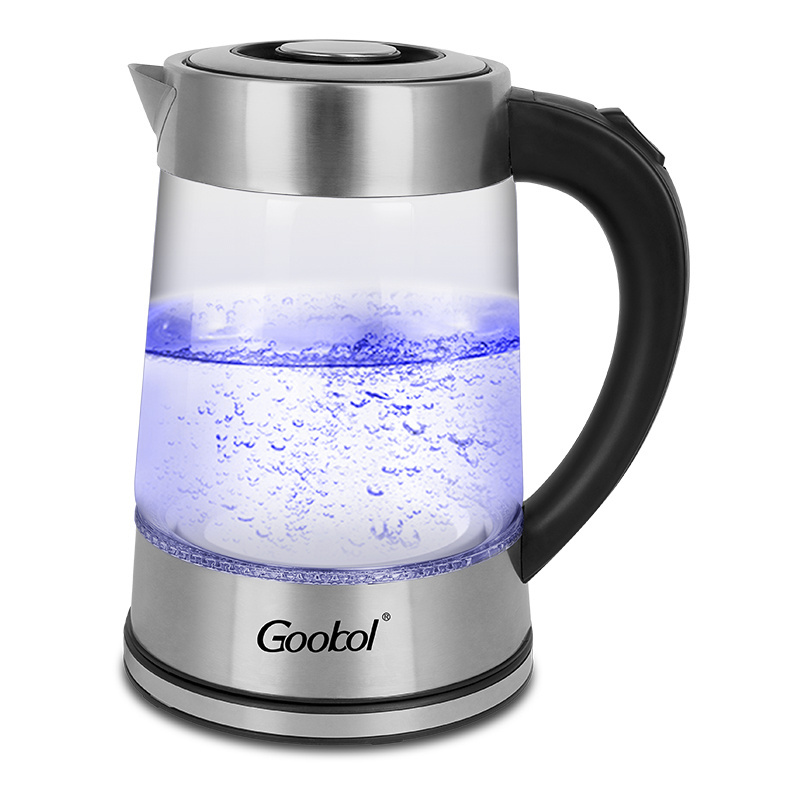 wholesale 1.7L cordless electric glass kettle High quality home appliance prices  kettle electric