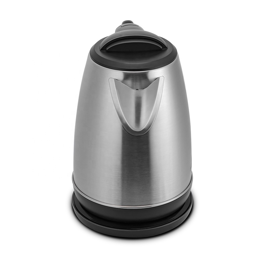 304 Stainless Steel Water 1.8l New Travel Base Black Portable Hotel Electric Kettle