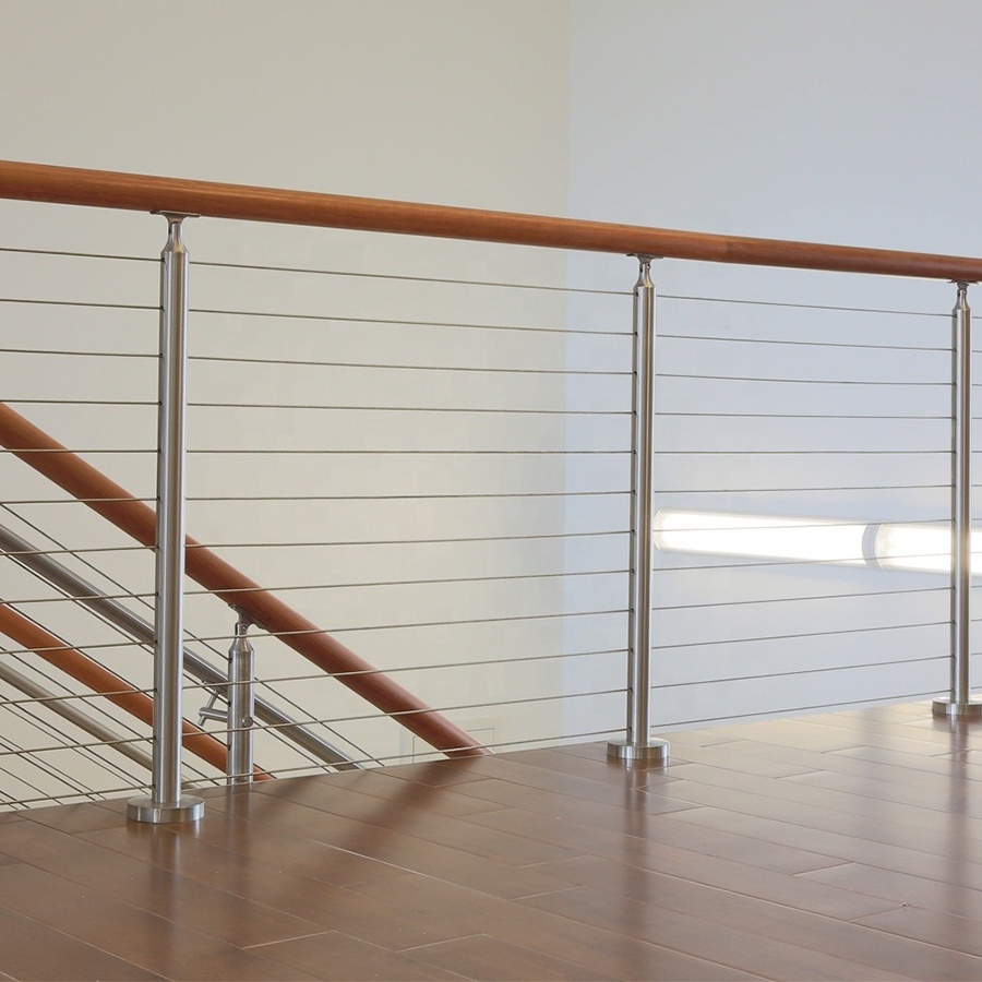 Sliding Door Aluminum Window Handrail Column Riser Stair Patio Steel Iron Apartment Gold Plated Railing Indoor Balustrade