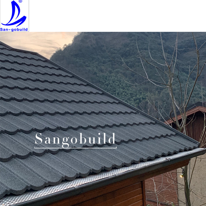 Decorative stone coated metal roof tiles, south Africa curved aluminum zinc roofing sheets cheap factory prices thatch tiles