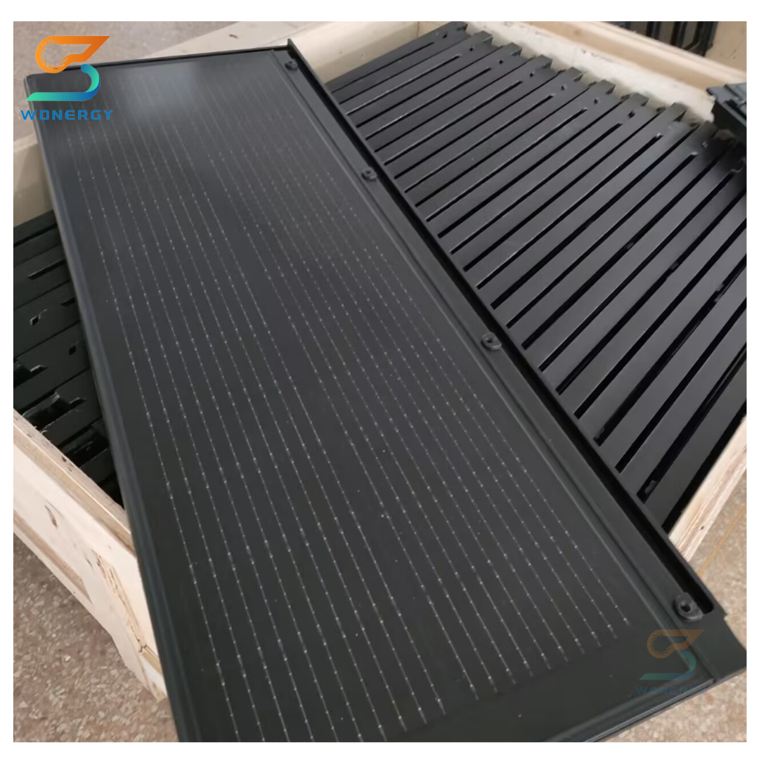 Panneaux Solaires Flat Solar Roof Photovoltaic Solar Dachziegel Panel In The Shape Of Tiles