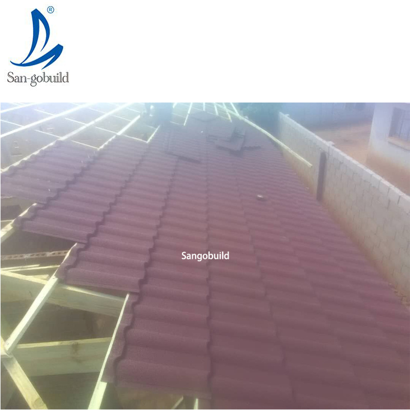 Second hand roofing materials best aluminium roofing sheet in nigeria, bond tile color stone coated metal roofing shingles