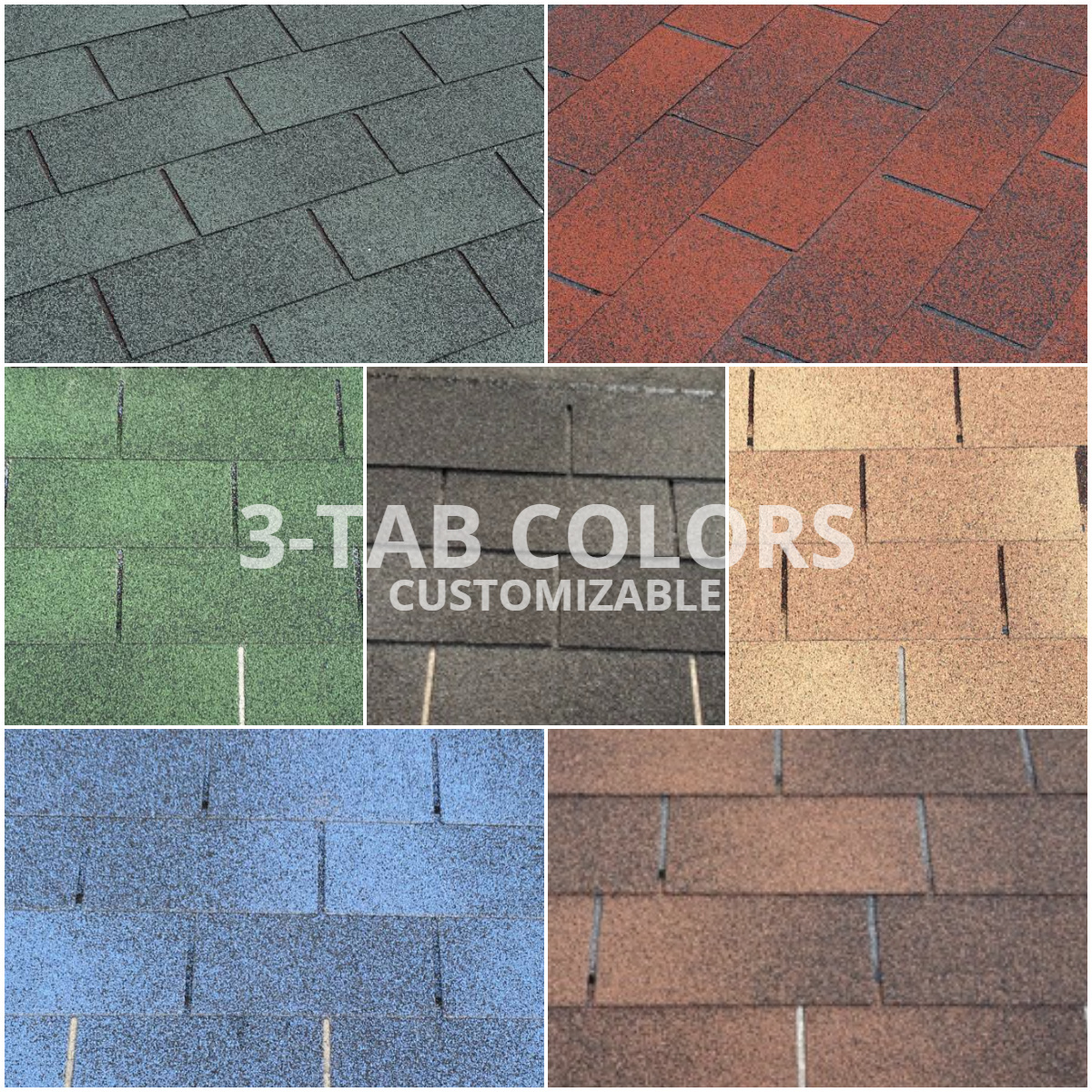 High Standard self-adhesive Roofing laminated Asphalt Shingles 3-Tab shingle techo fish-scale roof tiles