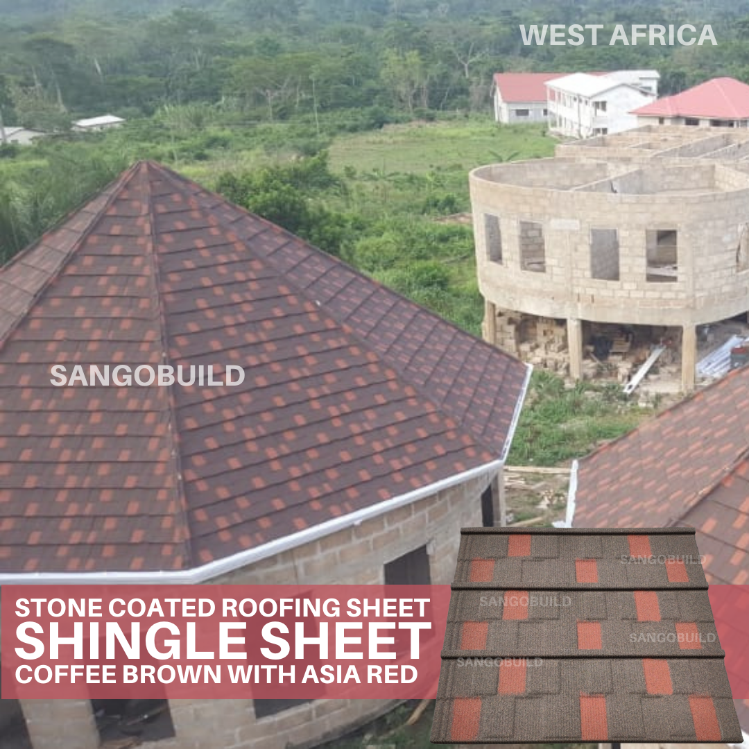 Wholesale New Zealand Standard Metal Color Roof Sheet Aluminum Zinc Stone Coated Roofing Tiles for Caribbean Jamaica Dominican