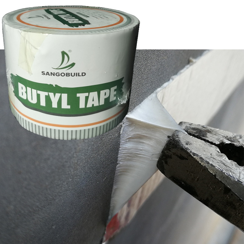 Waterproof Roofing Membrane Water Leak Seal Solution Roofing Butyl Rubber Bond Tape for Glass