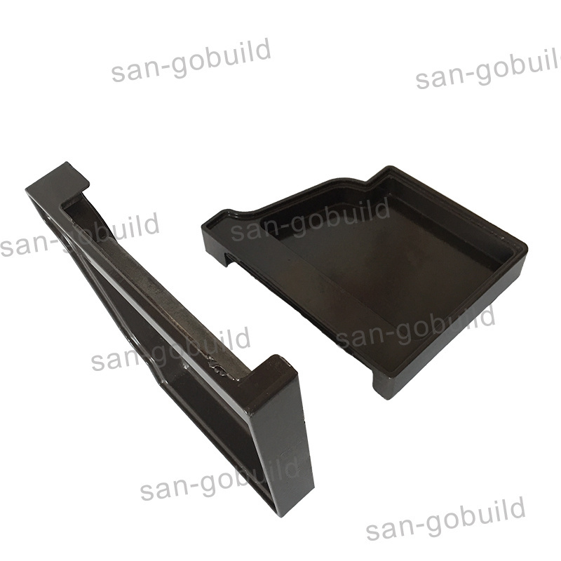 Manufacturer China Metal Roof Drain Half Pipe Profiles The Price Rain Water Guttering Downspout stainless steel water gutter