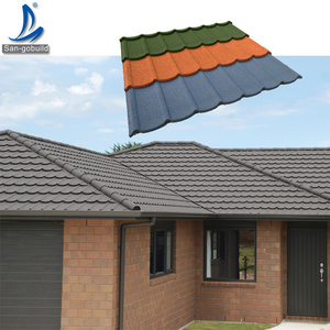 Second hand roofing materials best aluminium roofing sheet in nigeria, bond tile color stone coated metal roofing shingles