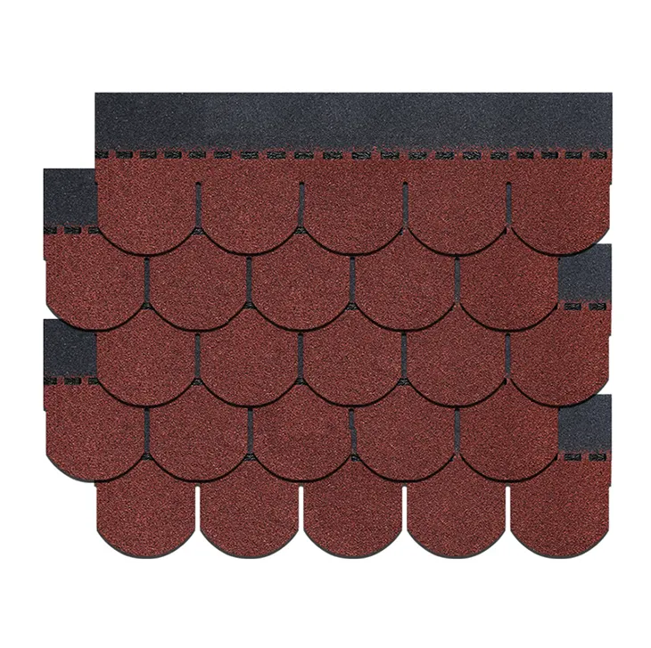 Sangobuild  Manufacturer gaf roof shingles 3-Tab shingles roofing asphalt fish-scale type Roof Tile