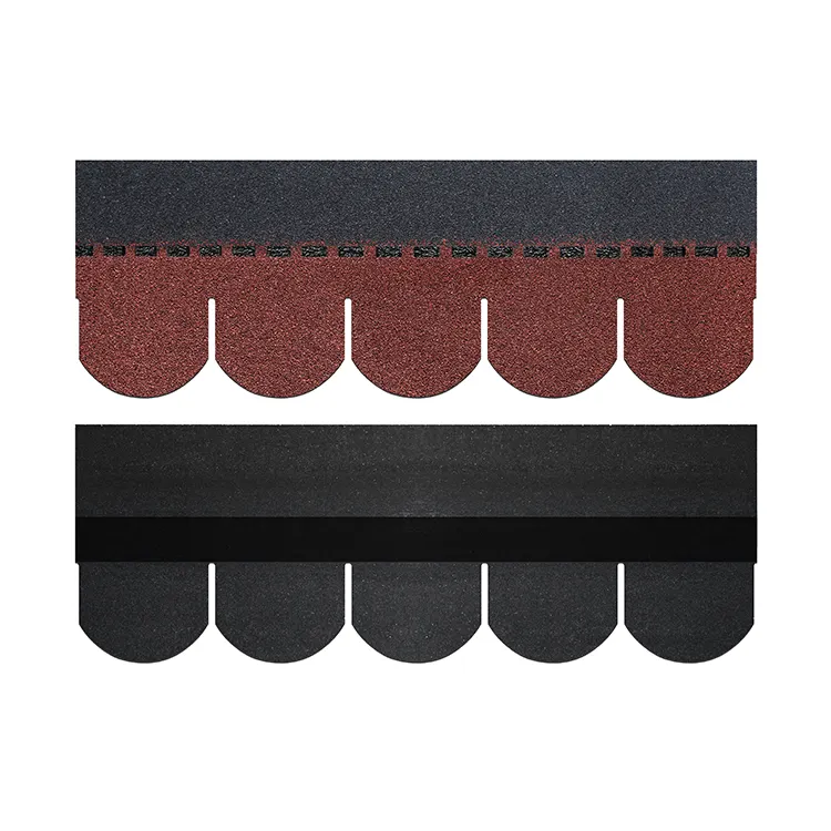 Sangobuild  Manufacturer gaf roof shingles 3-Tab shingles roofing asphalt fish-scale type Roof Tile