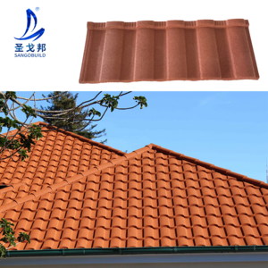 High quality metal roof price manufacturer of stone coated roof sheet, charcoal corrugated stone coated steel roofing tile