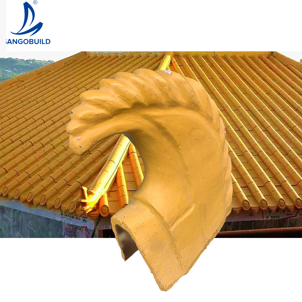 building construction material wind resistant roofing tiles traditional antique tile for chinese temple and Japan house