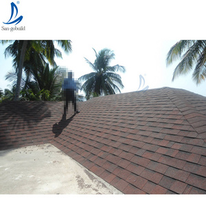 China Factory Waterproof Rubber roof material Lightweight Hexagonal Asphalt Shingle Hot-saling Mosaic Roofing Asphalt Shingle