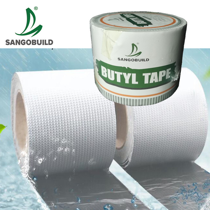 Waterproof Roofing Membrane Water Leak Seal Solution Roofing Butyl Rubber Bond Tape for Glass