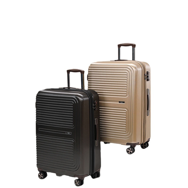 Goby London New Abs+pc 3 Piece Universal  Hand Wheel Trolley Suitcase 20 Inch Travel pp it Luggage