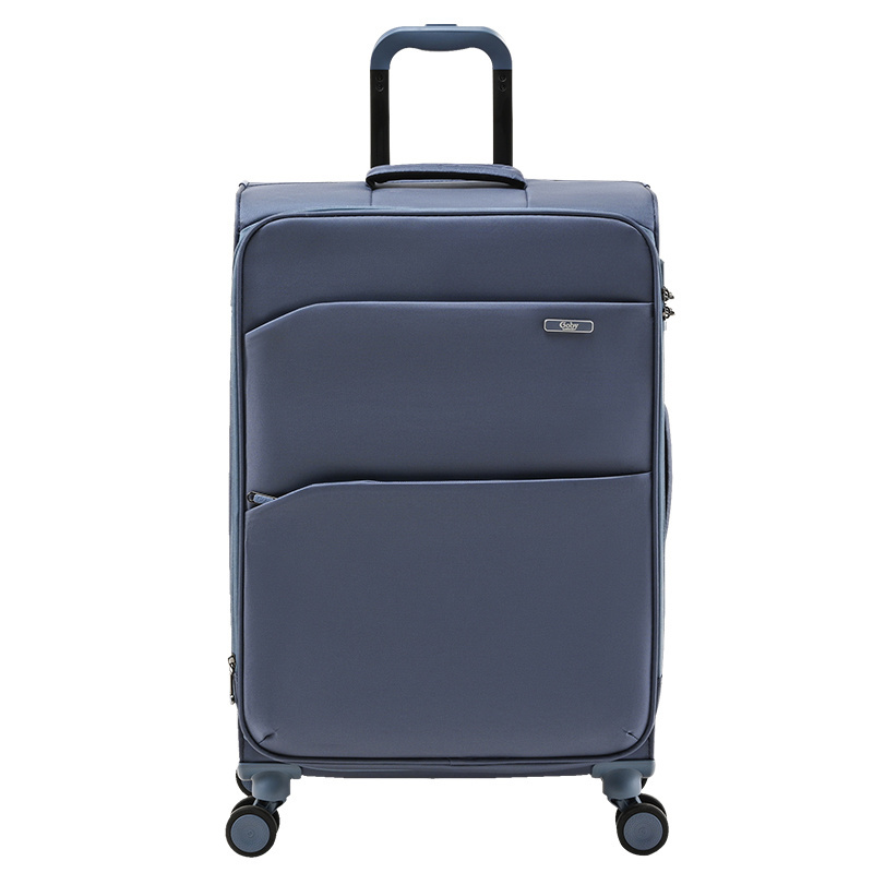 Wholesale Customize Trolley Luggage Business Travel Bag Luggage Large Capacity Carry-on Suitcase Oxford Fabric Soft Luggage