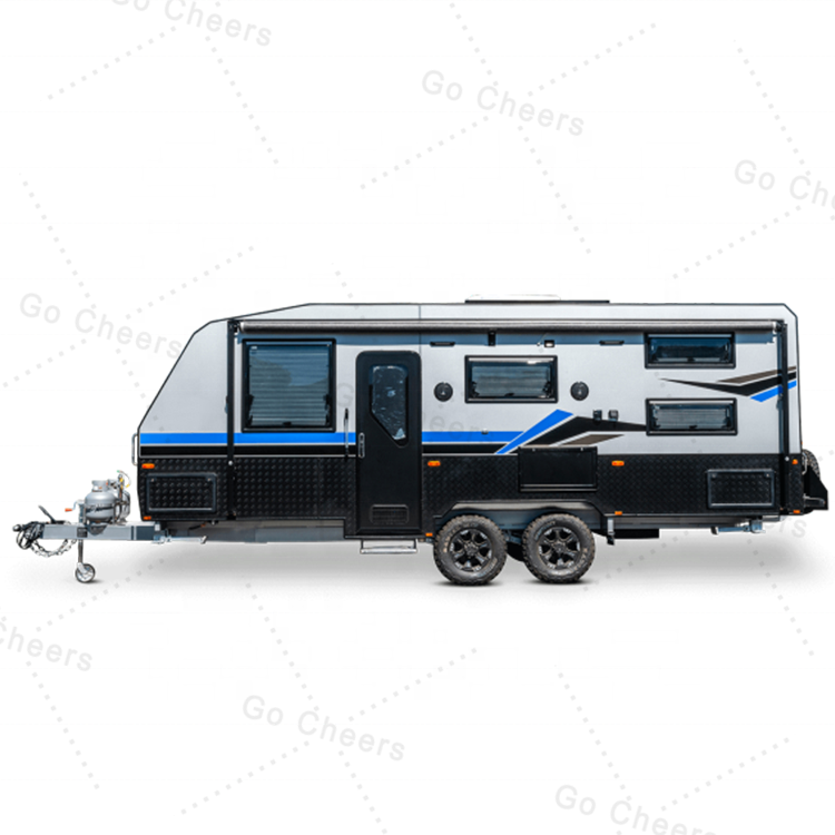 New Design Retro Motorhome Mobile House Travel Camping RV Camper Trailer Luxury Off Road Caravans