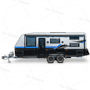 New Design Retro Motorhome Mobile House Travel Camping RV Camper Trailer Luxury Off Road Caravans