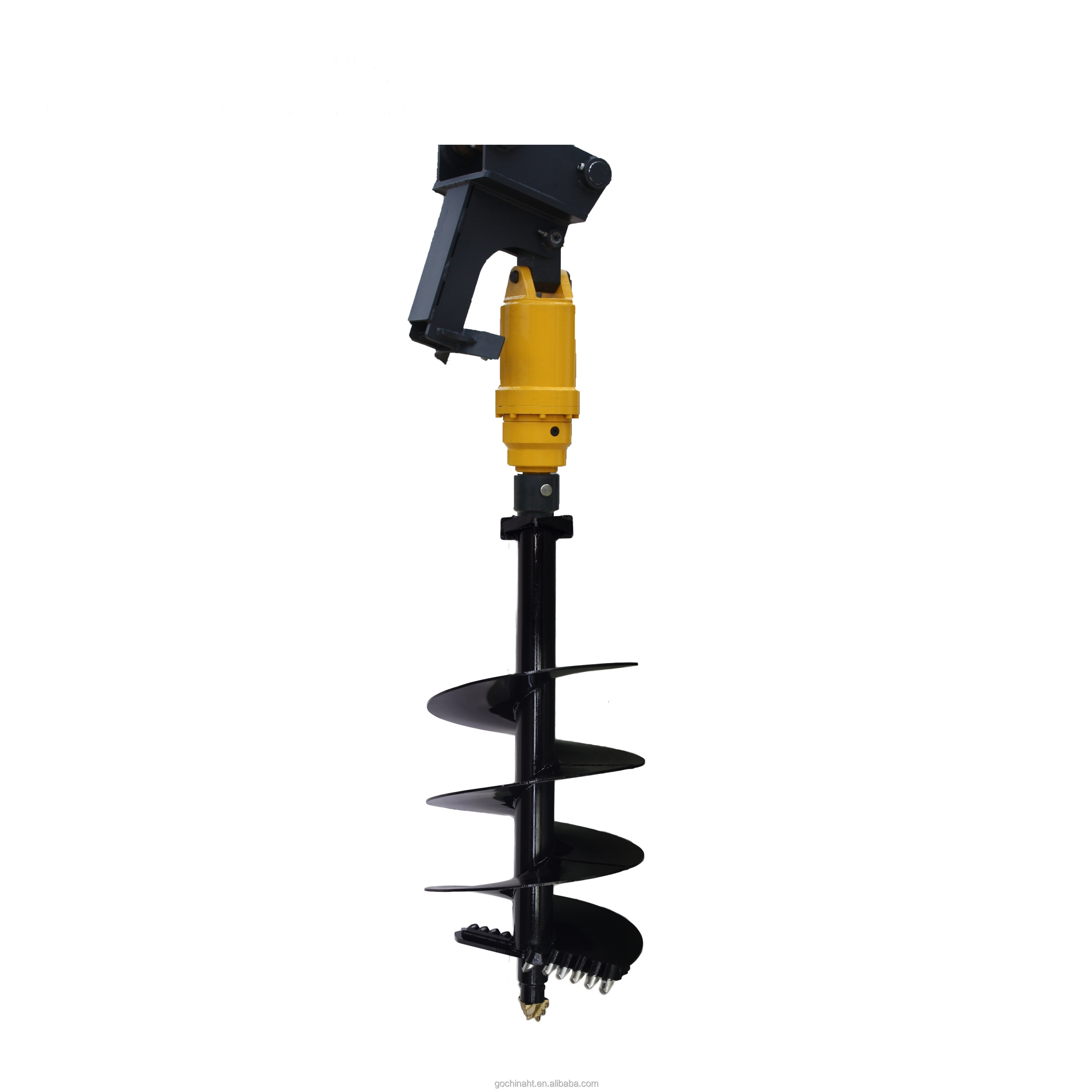 High Torque Ground Earth Auger Drive Drill For Excavator Skid Steer Backhoe Loader Crane Tractor