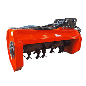 Strenx 700 High Strength Steel Flail Mower / Flail Mulcher / Flail Cutter For Mini Middle Excavator