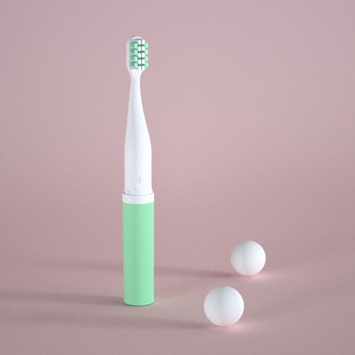 New Product High Vibration Travelling Case Mini Electric Toothbrush With Replacement Toothbrush Heads