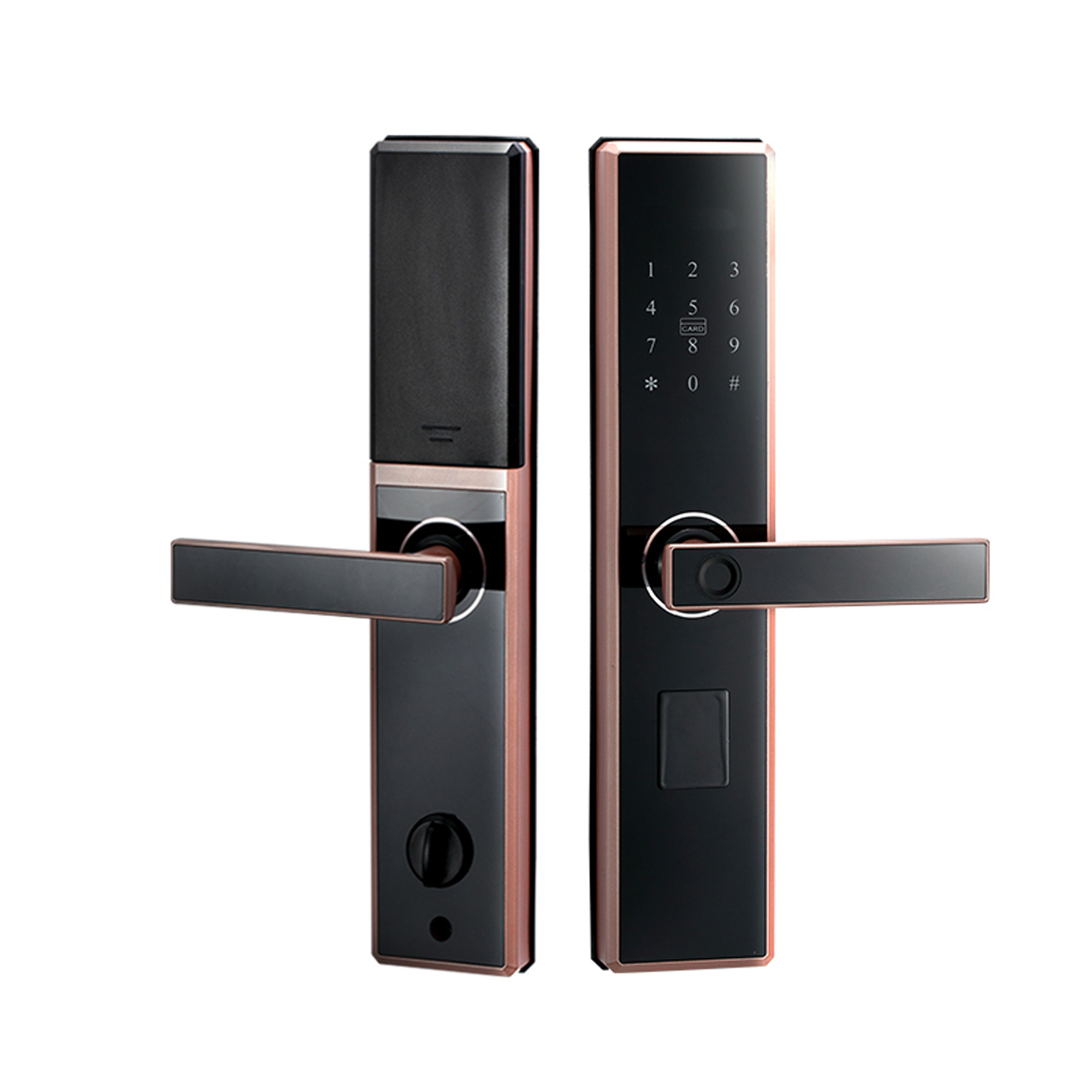 G806 Smart Dooor Lock Fingerprint IC Card Password Smartphone APP Intelligennt Manufacturing Apartment Hotel Home Lock