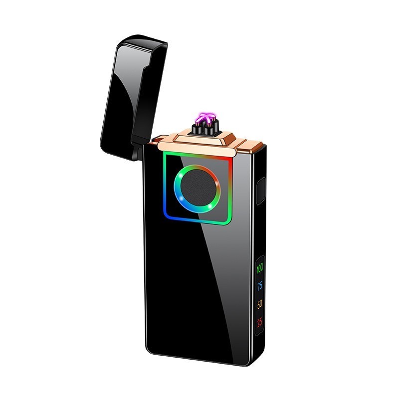 other lighters gift set smart fingerprint sensor touch lighter flameless windproof electronic fingerprint lighter