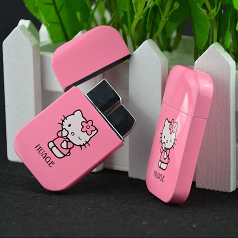 smoke shop products girl's women lady red flame jet hello kitty lighters lighters hello kitty pink hello kitty lighter cigarette