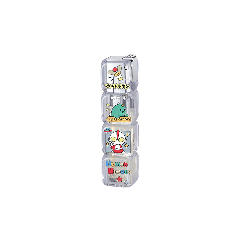 Lovely Hello kitty kulumi cartoon luminous dice lighter gas torch lighter windproof lighter manufacturer