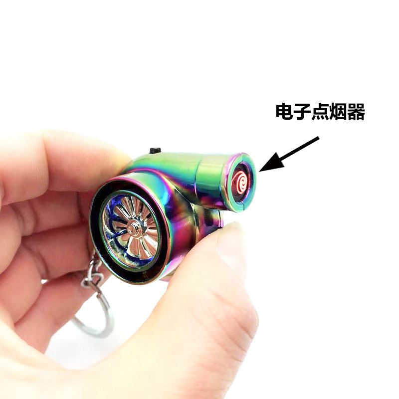 Customized logo is welcome turbo lighter turbo lighter key chain turbo key chain lighter