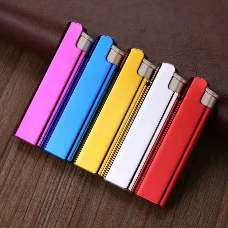 hot sale wholesale gas lighter promotion plastic smoke butane gas refill cheap custom lighters logo custom cigarette lighter