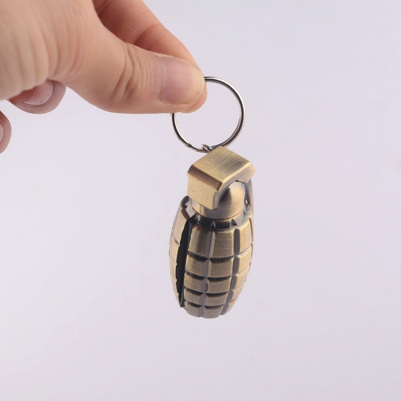 seminal cigar metal windproof butane lighter hand smoke grenade lighter gas lighter gernade