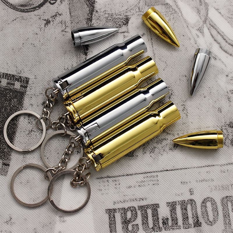 Godblaze hot wholesale unique design gas bullet shaped lighters lighter keychain bullet lighter