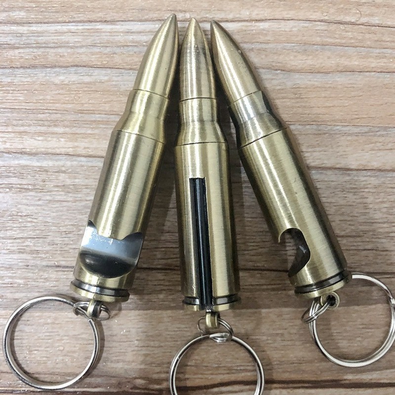 hot sale wine opener promotional cigar kerosene bullet lighter kerosene lighter cigarette match key chain Mini Lighters