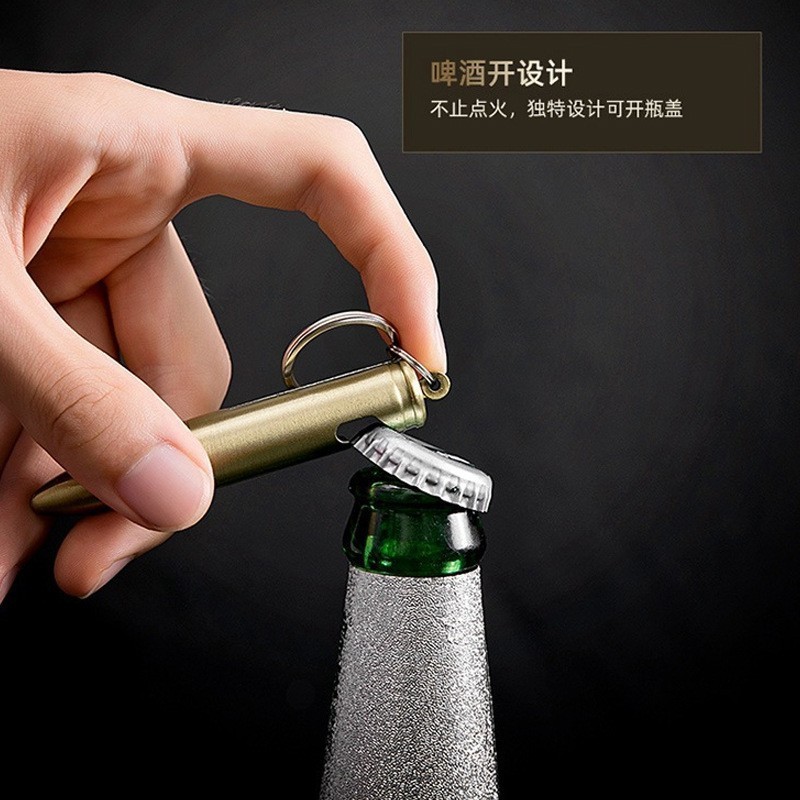 hot sale wine opener promotional cigar kerosene bullet lighter kerosene lighter cigarette match key chain Mini Lighters