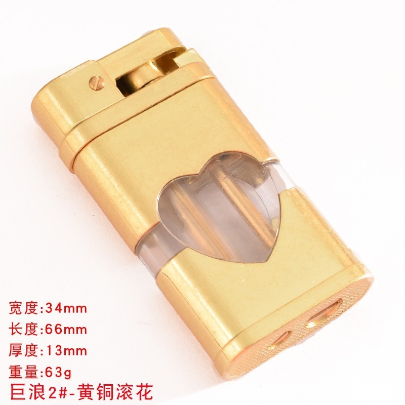 custom logo transparent smoking shop heart shape ignition kerosene lighter lighters smoking accessories cigarette lighter