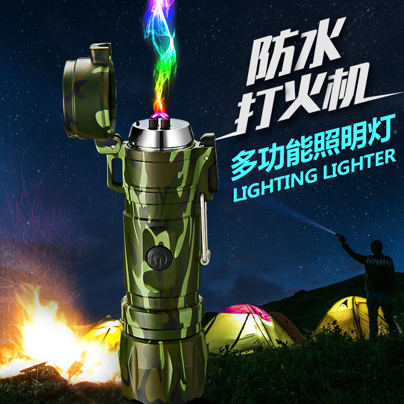 Hot sales modern style lighter torch mini led pen flashlight with clip custom torch lighter supply