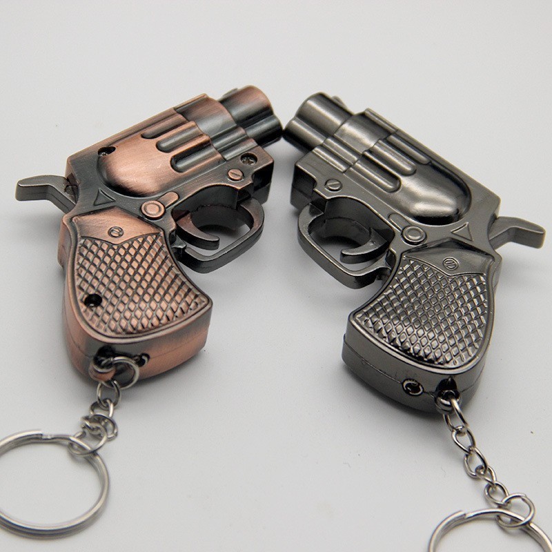 hot sale popular men's gentlemen gun shaped cigarette lighter gun lighter pistol