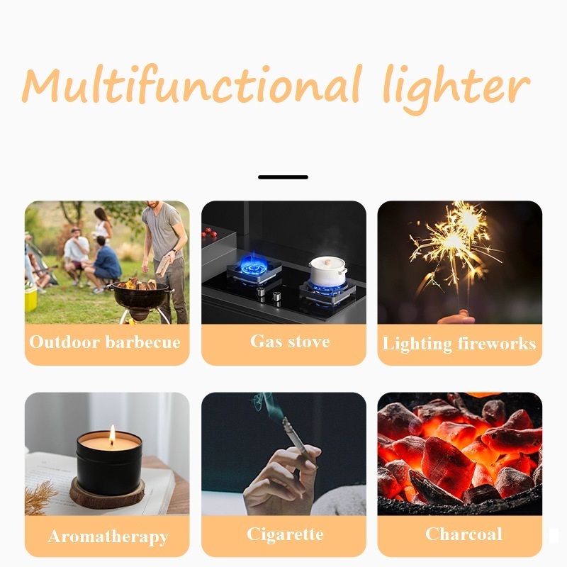 Multifunctional kitchen bbq for candles gas oven lighter gas lighter kitchen electric lighter for gas stove