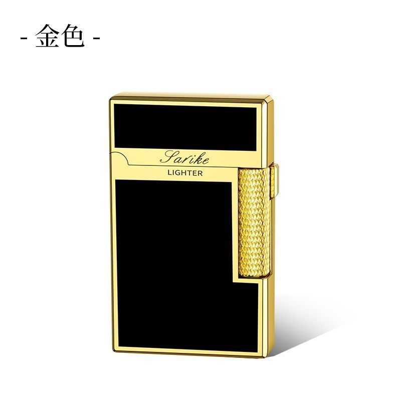 Windproof gold Jet Flame Smoking Lighters feuerzeug cigar torch Piezoelectric Ignition lighter GAS encendedor  Lighter