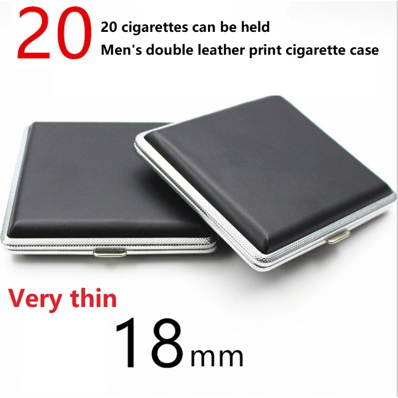 Godblaze cigarette smoking accessories smoke shop accessories case cigar case leather cigar case black