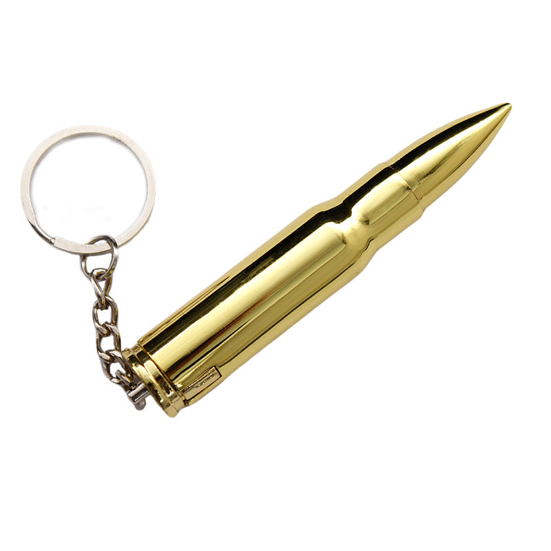 Godblaze hot wholesale unique design gas bullet shaped lighters lighter keychain bullet lighter