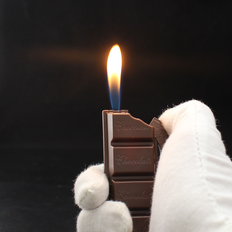 Godblaze chocolate-shape gas creative design godblaze funny lighter creative lighters unique lighter